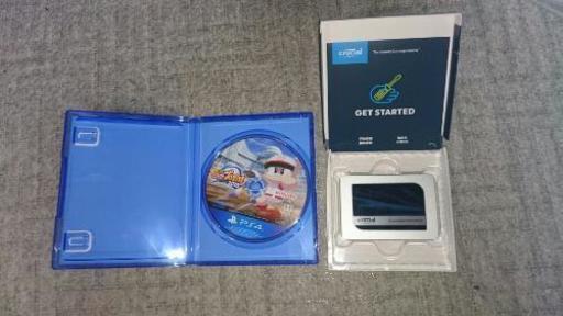 PS4 Pro+Crucial SSD 1TB+パワプロ2018