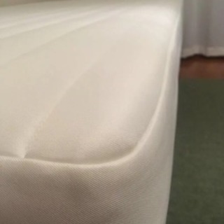【美品】使用数回 無印良品 脚付マットレスベッド シングル  ポケットコイル