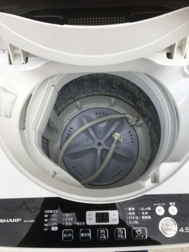 SHARP  全自動洗濯機  4.5kg  【2016年製】