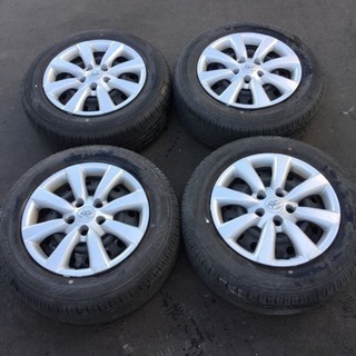 バリ溝 215/60R16 ダンロップ ホイール付 早い者勝ち
