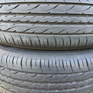 バリ溝 215/60R16 ダンロップ ホイール付 早い者勝ち