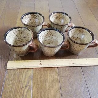 【中古】コーヒーカップ　5個セット