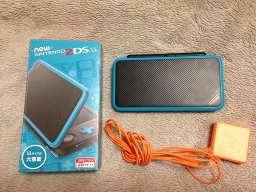 newニンテンドー2ds LL ブラック×ターコイズ