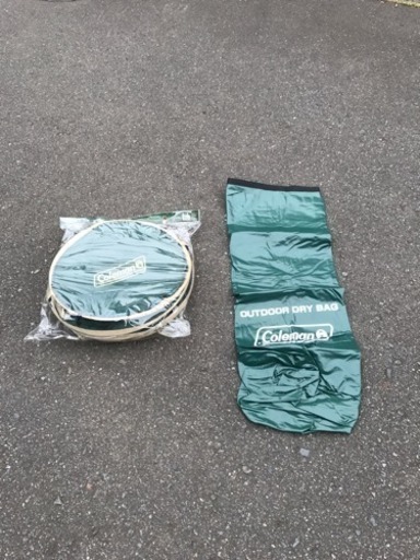 コールマン テント収納袋 道具入れ ゴミ箱 じゅん みらい平のその他の中古あげます 譲ります ジモティーで不用品の処分