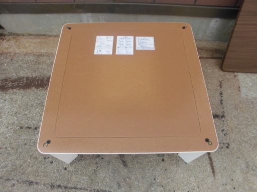 ニトリ リビングこたつ PV-75 ホワイト系×ライトブラウン×ダーク