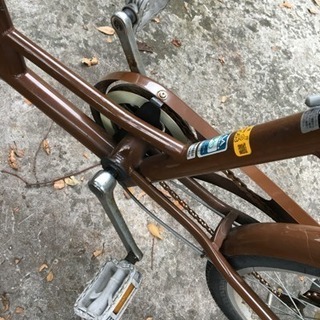 《引取り先決定しました》前子供乗せ付き☆ 三人乗り対応6段変速自転車