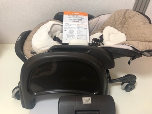 コンビ ホワイトレーベル ネムリラ AUTO SWING ダッコプラス エッグショック　ミルクティー（BE）