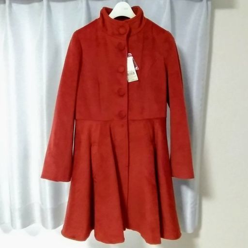 新品 アースミュージック エコロジー コート Mサイズ オレンジ つばさ 国領のコート レディース の中古 古着あげます 譲ります ジモティーで不用品の処分