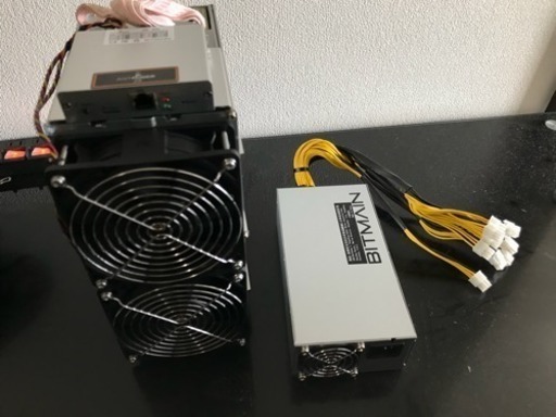 Antminer Z9 40.8k Sol/s ± 5%純正のAPW3++電源付き 美品