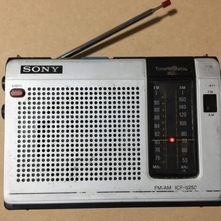 FM/AMラジオ SONY ICF-5250