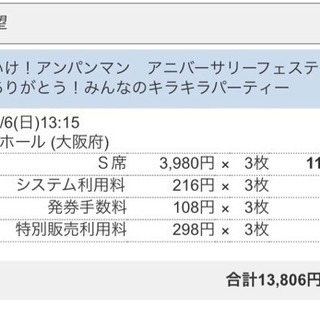 アンパンマンアニバーサリーフェスティバル 大阪