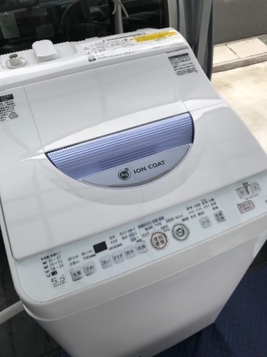 取引中。2014年製シャープ洗濯乾燥機5.5キロ超美品。千葉県内配送無料。設置無料。