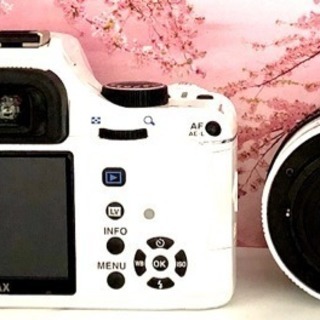 軽量・多機能・簡単操作❤️キュートで元気なイエロー❤️ペンタックス k-x