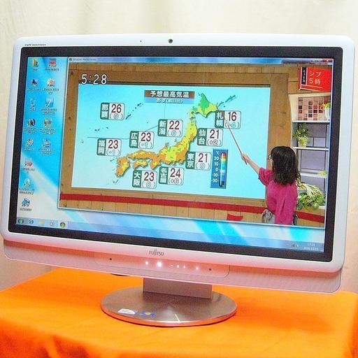 地デジ視聴OK♪DVDや動画が綺麗に見える光沢パネル♪WiFi付き♪