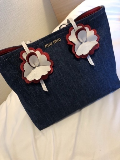 miumiu デニムバッグ