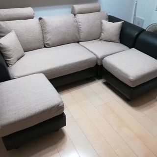 最終値下げ【通常価格: 32,800円】新ジャンボカウチソファ 最終値下げ【通常価格: 32,800円】新ジャンボカウチソファ