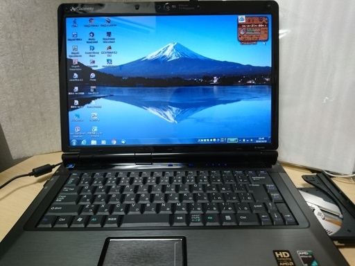 【取引中】　ブルーレイドライブ・ＳＳＤ搭載　15インチノート　ゲートウェイ　M-2410J