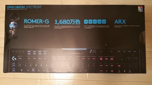 未開封・新品同様・ロジクール Logicool G910 Orion Spectrum RGB ゲーミングキーボード