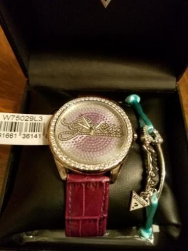 ⤵️『GUESS』腕時計⌚ﾚﾃﾞｨｰｽ