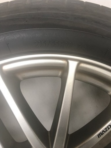 マツダスピード 18インチホイール 215/55R18 4本セット