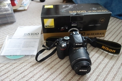 デジタル一眼 Nikon D5100 18-55 VR kit