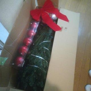 [最終値下げ！]クリスマスツリー180cm　オーナメント付