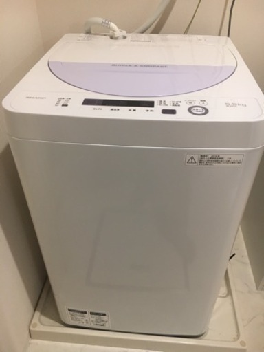 取引中★シャープ 2016年製 5.5kg 洗濯機★