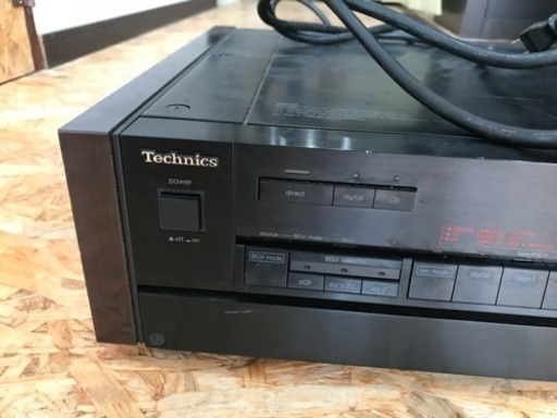 【値下げしました！】コントロールアンプ　Technics SU-A200【ジャンク品】　音が出るのは確認済です！