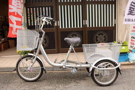 三輪自転車Canary(カナリア) 18インチ　使用期間1ヵ月の新品に近い中古車