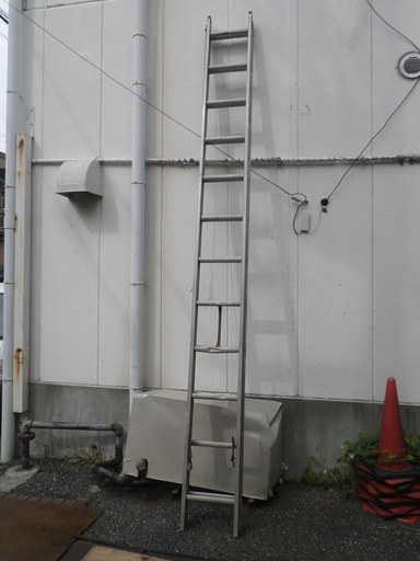 ■配達可■アルミ 2連はしご 長谷川工業 HE2-71 全長7m12cm