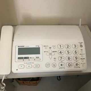 【ジャンク】シャープ ファックス電話 UX-D19CL