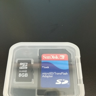 microSD　8GB　CLASS④　新品・未使用・動作確認済み