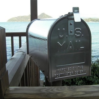 U S A アメリカ製のカッコイイ郵便ポスト 郵便受けメールボックス Us Mail Box アルミ製シルバー色 新品 未使用 コーストライン 岩滝口の家庭用品 その他 の中古あげます 譲ります ジモティーで不用品の処分