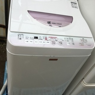 SHARP 洗濯機 ES-TG5LC-P  5.5kg