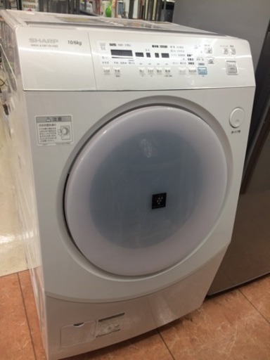 SHARP★10/6Kgドラム式洗濯機★2012年 ES-V520-PL