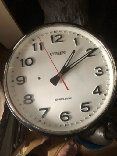 CITIZEN 掛け時計 電源プラグ式