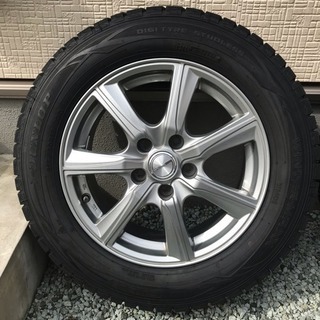 スタッドレスタイヤ☆215/60R16☆バリ山