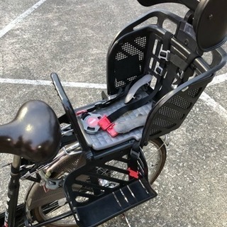 チャイルドシート付き  自転車  26インチ