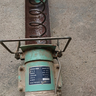 再投稿　籾搬送機