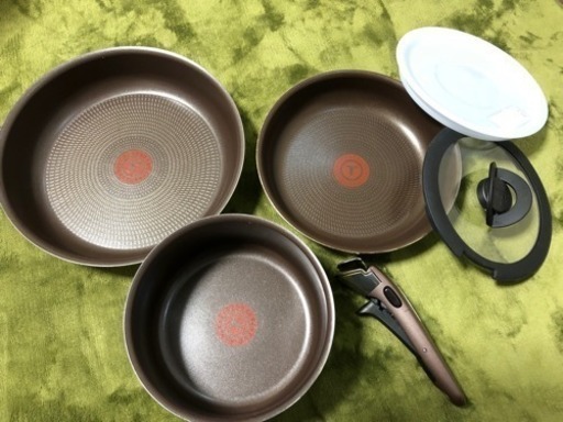 取手の取れる〜ティファール♪ガス火用  ６点セット