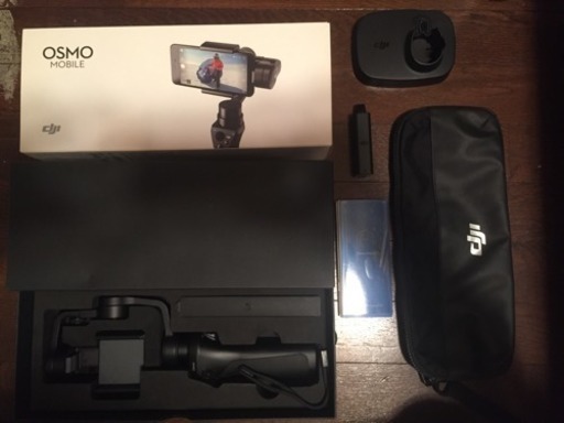 DJI Osmo MOBILE 高精度スタビライザー(台座＆予備バッテリー付き)