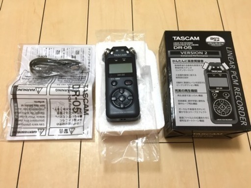 TASCAM DR-05 version2 PCMレコーダー