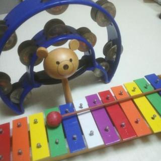 知育玩具★楽器3点おもちゃ　