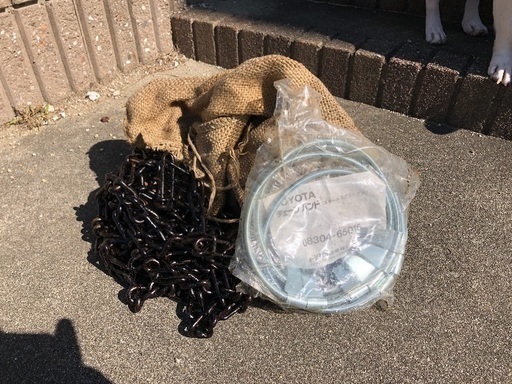 トヨタ・コースター タイヤチェーン未使用品