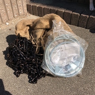トヨタ・コースター タイヤチェーン未使用品