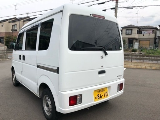 ポッキリ エブリィバン21年式pcハイルーフ 車検付き Ten 岸和田のエブリイの中古車 ジモティー