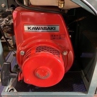 【楽天ランキング1位】 KAWASAKI 現状 1株用 ガソリン PW型 脱穀機 その他