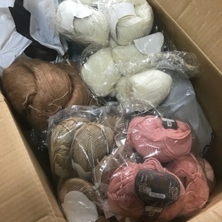 その他 毛糸大量にお譲りします！