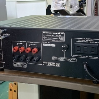 マランツ プリメインアンプ PM-84 現状渡し 通電確認のみ ジャンク マランツ プリメインアンプ PM-84 現状渡し 通電確認のみ ジャンク