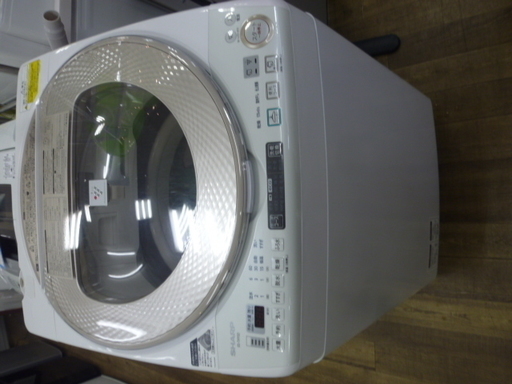 R 中古 SHARP 乾燥一体式洗濯機 （9.0kg） ES-TX950 2015年製